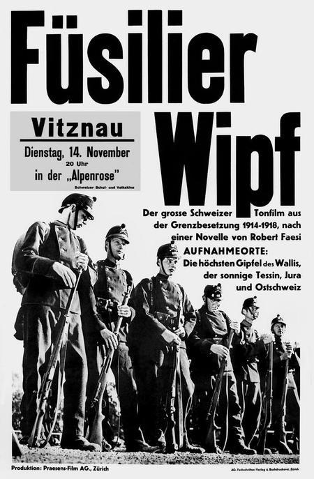 Plakat Füsilier Wipf